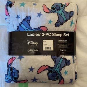 NWT Disney STITCH Ladies 2 pc Sleep Set-Pajamas-Size Large